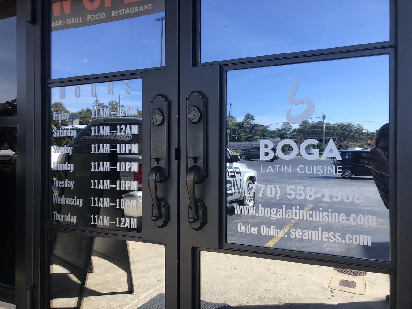 BOGA business hours and contact info