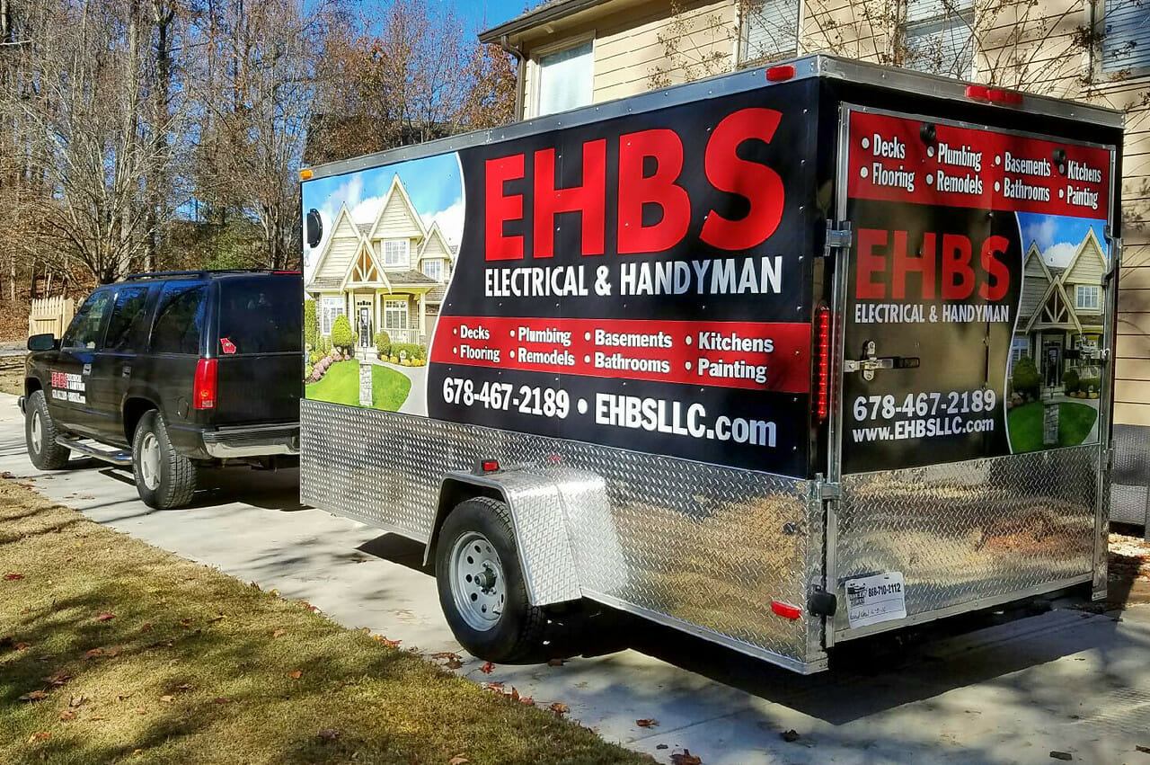 EHBS Electrical & Handyman - Trailer Graphics