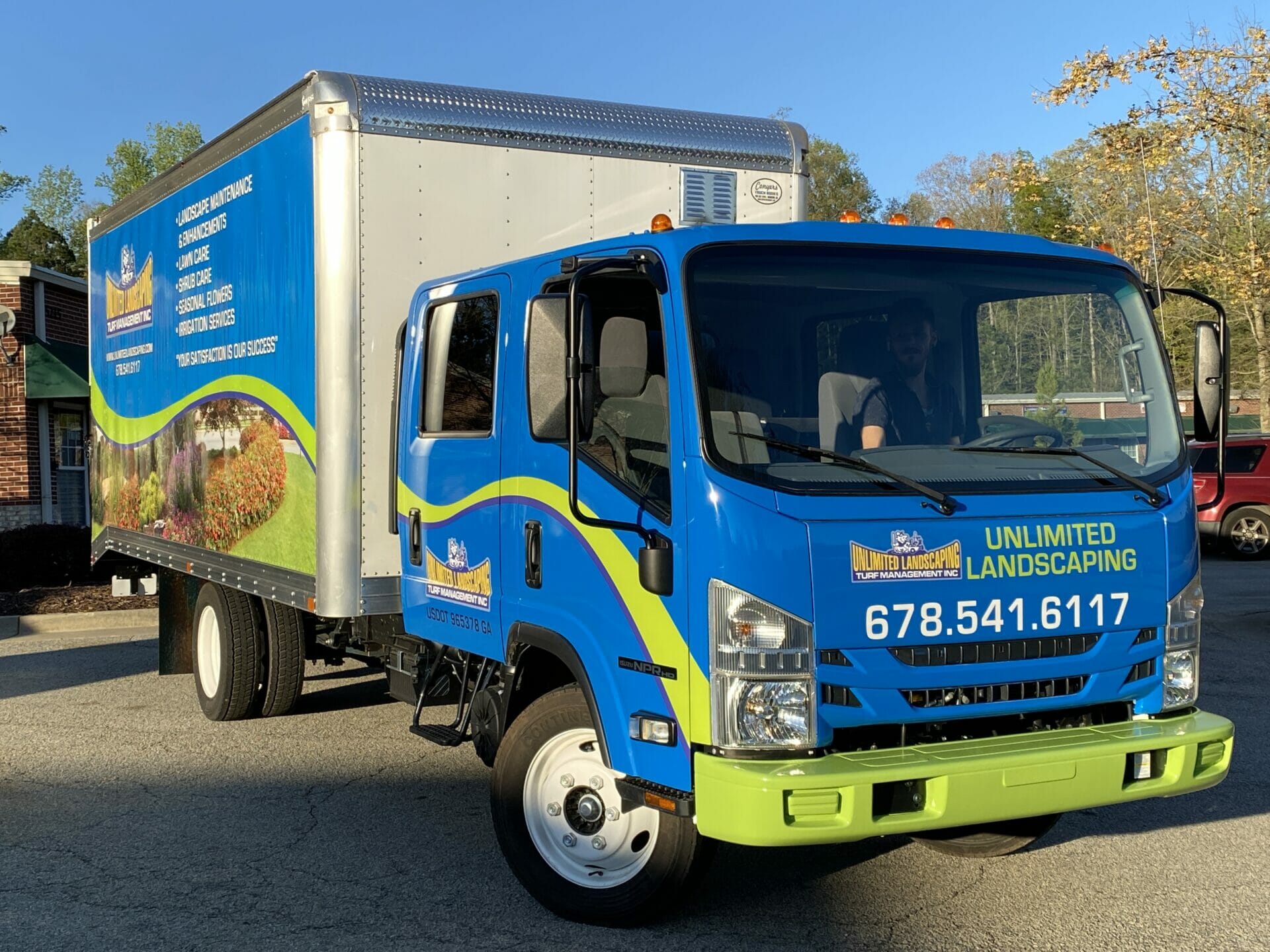 Unlimited Landscaping - Full Truck Wrap
