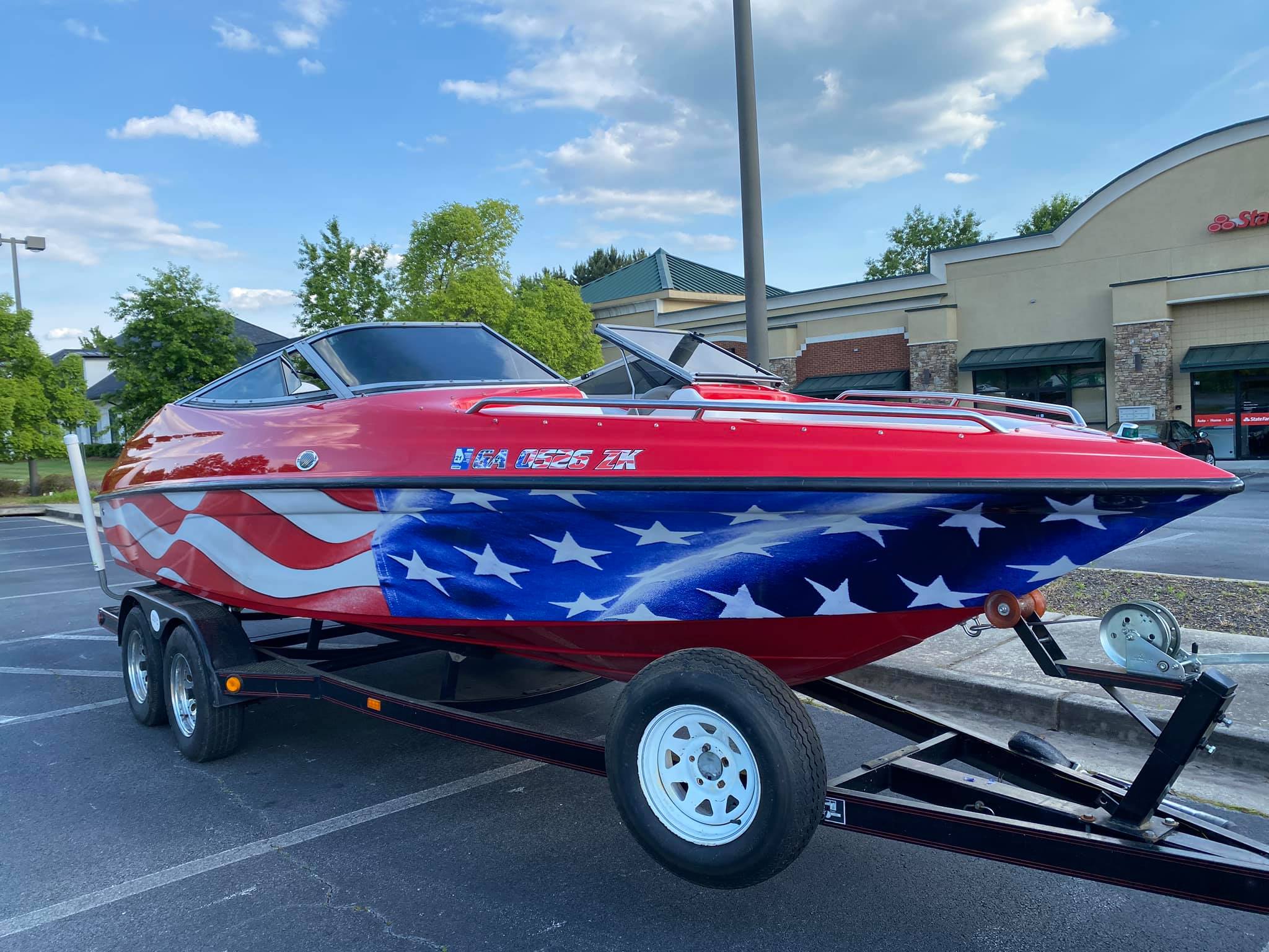 Patriotic Performance Boat - Stars & Stripes