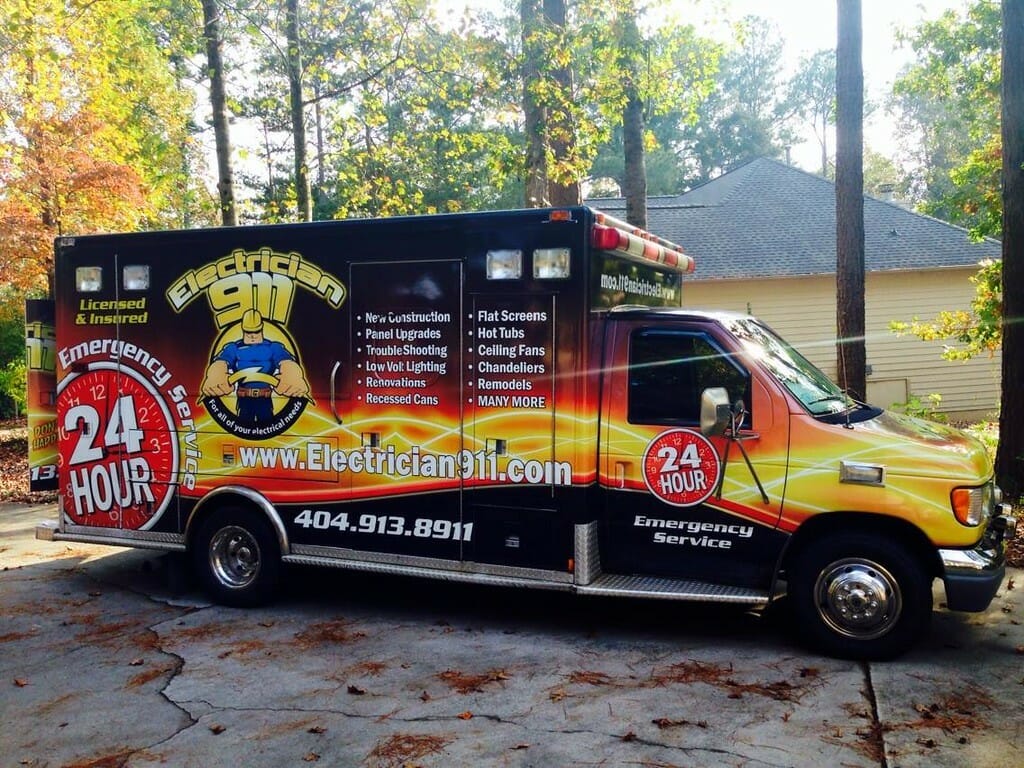 Emergency Services Van Wrap